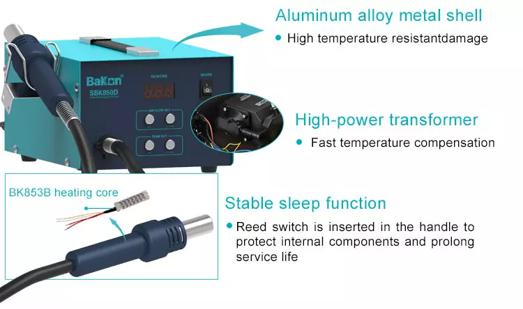 SBK850DDesoldering Stations