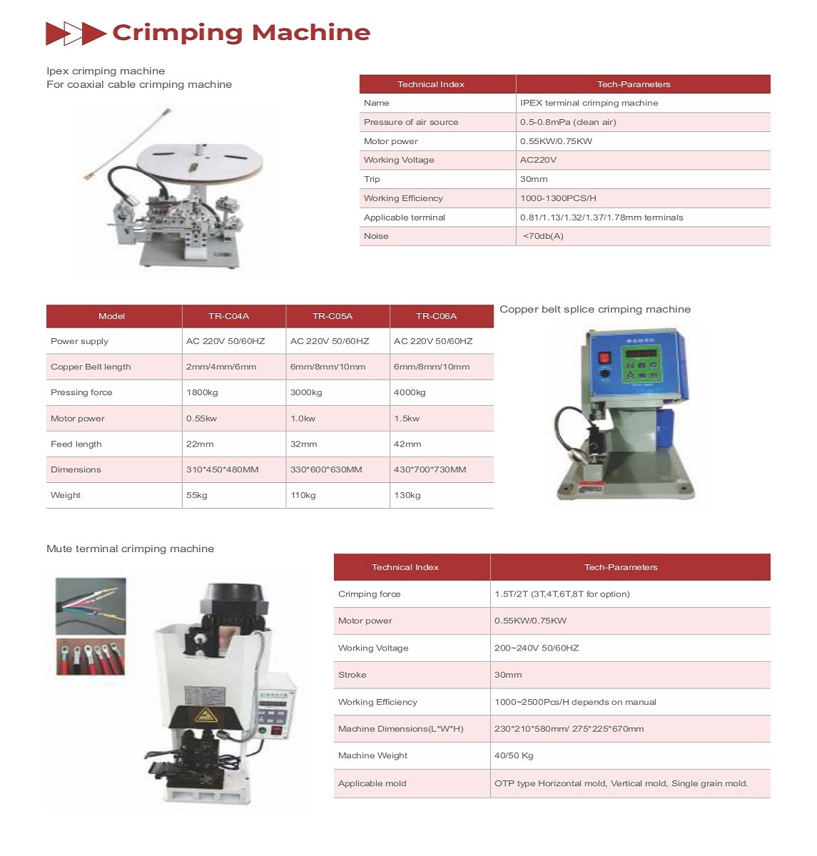 Crimping Machine